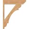 Ekena Millwork Olympic Slat Smooth Outlooker, Western Red Cedar, 7 1/2"W x 32"D x 40"H OUT08X32X40OLY06SWR - alternate 2